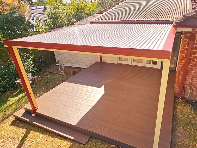 Polycarbonate & Aluminium Awning — Awning